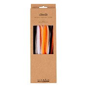 Chenille 6mm x 30cm Halloween Colors - 25pcs.