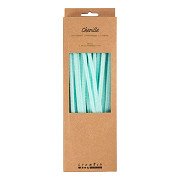 Chenille 6mm x 30cm Light Turquoise - 50pcs.