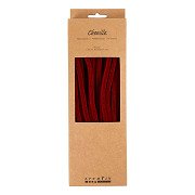 Chenille 6mm x 30cm Dark Red - 50 pcs.