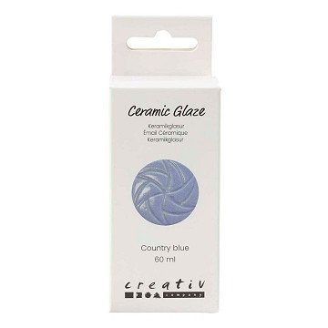 Ceramic Glaze 984-1101 C Opak Country Blue - 60ml
