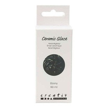 Keramiek Glazuur 984-1101 C Dekkend Ebony - 60ml