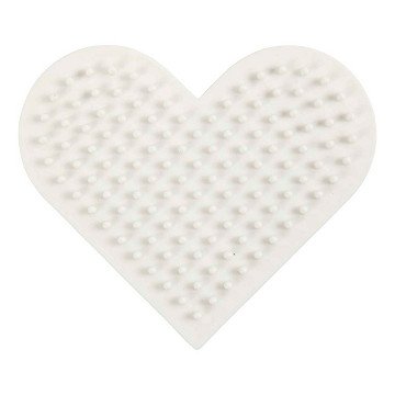 NABBI BioBeads Grondplaat Klein Hart 7x8,5cm