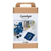 Hobbyset Cyanotypie Textilblau