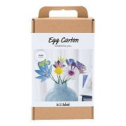 Hobbyset Bloemen van Eierdozen Pastelkleuren