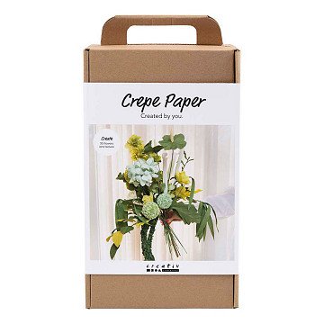 Maxi Hobbyset Bloemenboeket van Crepepapier