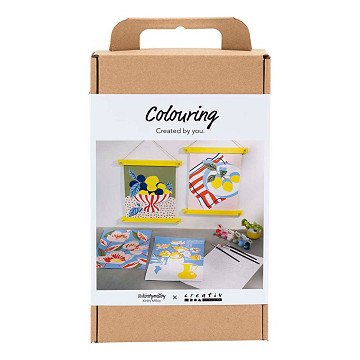 Hobby Set Färbung Malen nach Zahlen Acrylfarbe