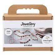 Mini Hobbyset Sieraden Halskettingen en Armband Roze