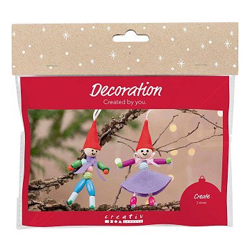 Mini Hobbyset Decoratie Kerstkabouters