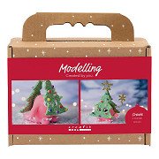 Mini Hobbyset Boetseren Kerstboommonster