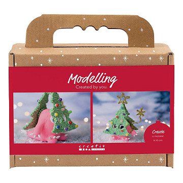Mini-Hobby-Set Weihnachtsbaummonster modellieren