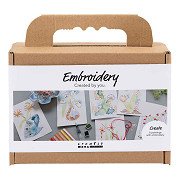 Mini-Hobby-Set Stickbilder mit Stickerei