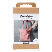 Hobbyset Borduurwerk Draagtas Lichtroze