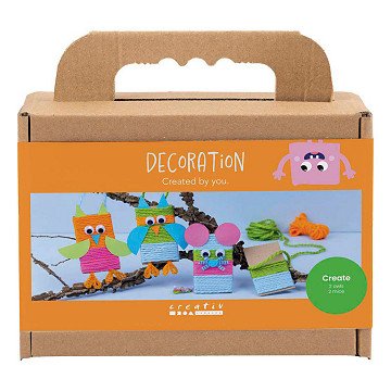 Mini Hobbyset Decoratie Muizen en Uilen