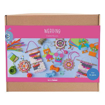 Group Set Pendants Owls and Mice Weaving