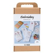 Hobbyset Borduurwerk Sokken Wit