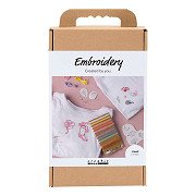 Hobbyset borduurwerk T-Shirt Wit