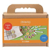 Mini-Hobby-Set Zeichnung