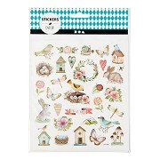 Stickervel Voorjaar en Pasen
