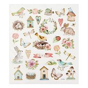 Aufkleberbogen Frühling und Ostern