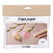 Mini Hobbyset Crepepapier Paaseieren