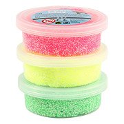 Neonfarbener Schaumknete - 3x14gr.