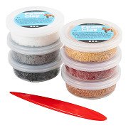 Foam Clay Metallic - 6x14gr.