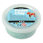 Foam Clay Glitter Lichtgroen - 35gr.