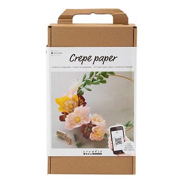 Hobby-Set Krepppapierkranz