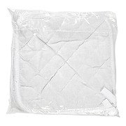 White Pot Holders 20x20cm - 4 pcs.