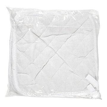 White Pot Holders 20x20cm - 4 pcs.