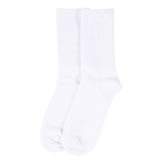 White Cotton Socks Size 35-38 - 10 Pairs