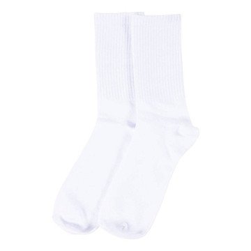 White Cotton Socks Size 39-42 - 10 Pairs