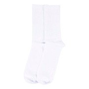Weiße Baumwollsocken, Größe 43-46 - 10 Paar