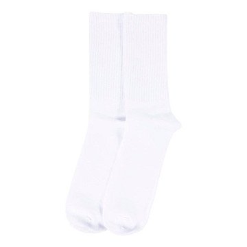 White Cotton Socks Size 43-46 - 10 Pairs