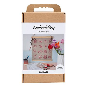 Stick-Hobby-Set zum Aufhängen als Dekoration