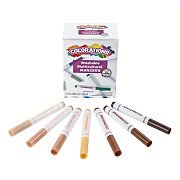 Colorations - Chubby Felt-tip Pens Skin Tones, 35 pcs.