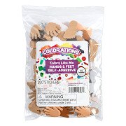 Colorations - Colours Like Me Hands and Feet Foam Stickers, 200 pcs.