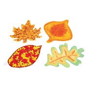 Colorations - Jumbo Leaves Cardboard, Set of 24