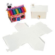 3D Paper Folding Houses, Set of 20