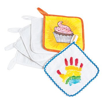 Colorations - Decorate Your Own Potholder, Set of 12pcs.