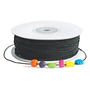 Colorations - Elastic Cord Black for Beads, 91mtr.