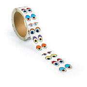 Colorations - Colored Eye Stickers, 2000pcs.