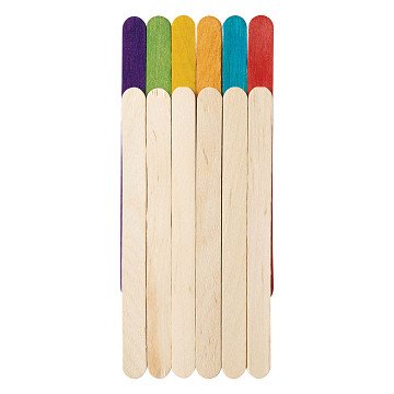 Colorations - Colored Wooden Craft Sticks, 1000 pcs.