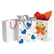 Farben – Dekorieren Sie Ihre eigene Geschenktüte, 24 Stück.