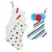 Decorate your own Christmas stocking, Set of 12