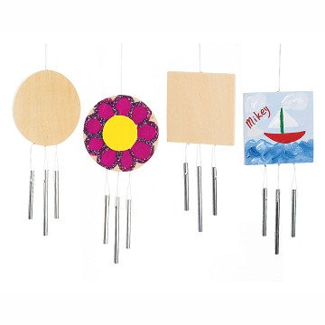 Colorations - Decorate Your Own Wind Chime, Set of 12