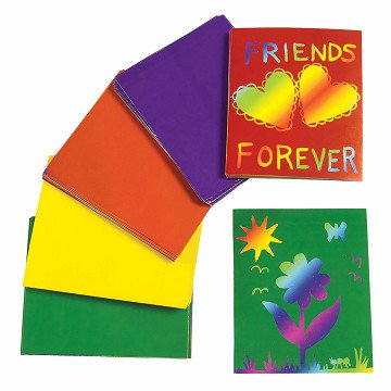 Colorations - Rubbelkarten zum Ausmalen mit Motiv, 100 Stk.