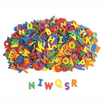 Colorations - ABC Foam Letters in Bucket, 2208pcs.