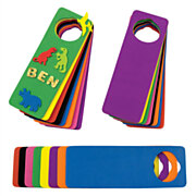 Colorations - Decorate your own Door Hanger Foam, Set of 24