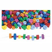 Colorations - Foam Figures Bead Set, 500pcs.